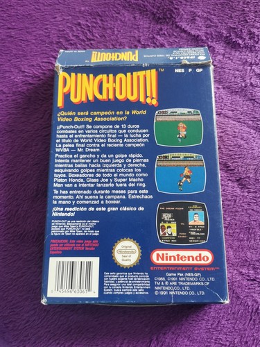 PUNCH OUT Nintendo NES PAL B - Imagen 6 de 9