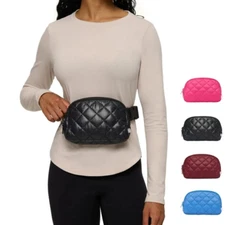 Lolë Unisex Quilted Belt Bag