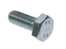 M8 Hex Set Bolts Screws Head BZP High Tensile Grade 8.8 Zinc Plated Full Thread