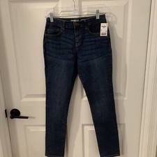 OshKosh B'gosh Jeans Youth 14 Super Skinny Dark Wash Blue Denim Stretch