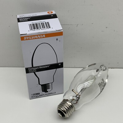 (6-Pack) Sylvania M175/U/MED Metal Halide Light Bulb 175W M57/E E26 Medium Base
