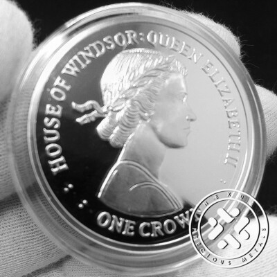 2017 1 CROWN NGC PF69 ULTRA CAMEO ELIZABETH II SILVER  SILVER COIN HOUSE OF WIND