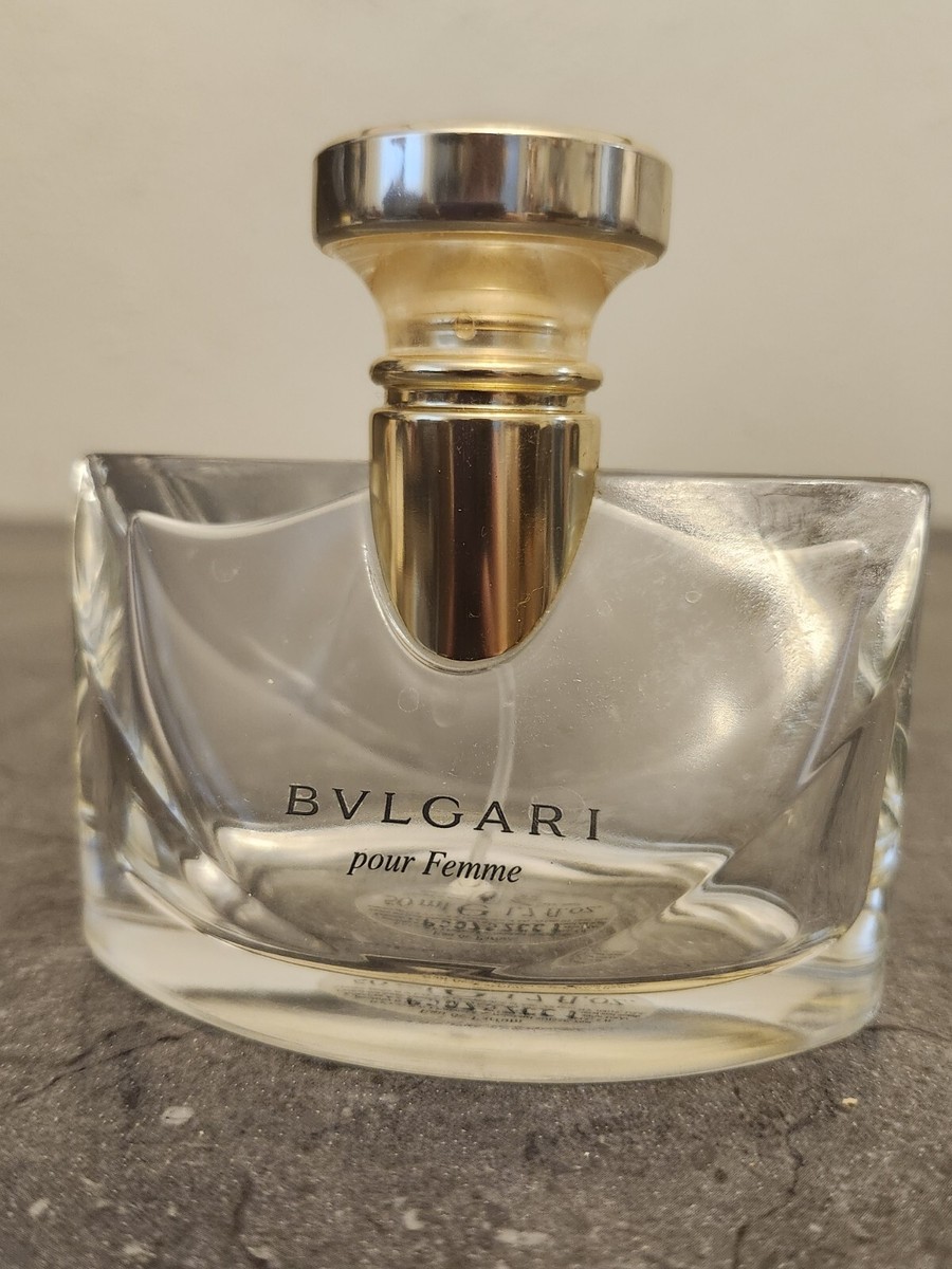 Empty Bottle Rare Bvlgari Pour Femme for Women Eau de Parfum