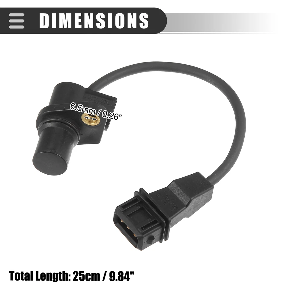 Paquete (2) Sensor de posición del árbol de levas ABS 3918037150 para Hyundai Santa Fe 2001-2006 Foto 4 de 4