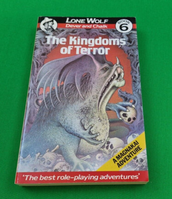The Kingdoms of Terror ***VGC 1st/2nd BEAVER EDITION!!*** Joe Dever Lone Wolf #3
