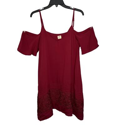 O'Neill Women's Balboa Cold Shoulder Dress - 100% Viscose Crochet Detail Summer Dress