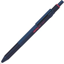 Stylo à dessin mécanique Rotring multifonction fer bleu 600 3 en 1 2159367 JAPON