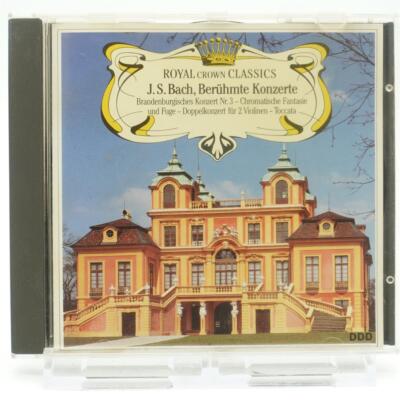 JS Bach Berühmte Konzerte CD Gebraucht sehr gut