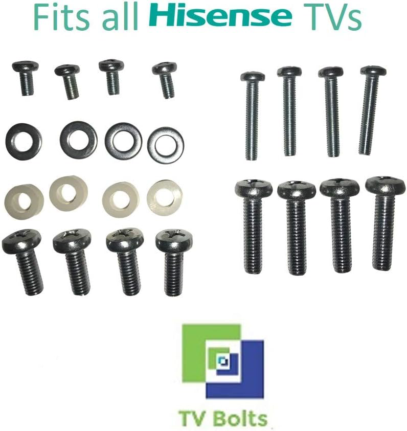 Hisense TV mounting bolts / screws and washers Fits all HiSense TVs