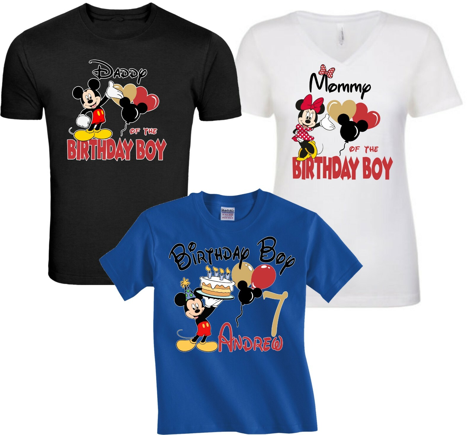 mickey 1st birthday shirt