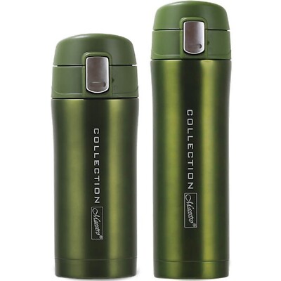 Reise Isolierbecher 320ml 450ml Isolierkanne Thermoskanne Kalt & Heißgetränk Getränk