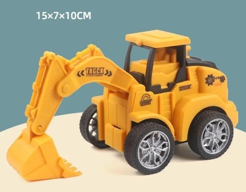 Engineering Vehicle Car Excavator Bulldozer Children Educational Construction - Picture 2 of 2