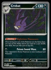 Crobat (Non-Holo) 051/086 Rare Deck Exclusives Pokemon Near Mint