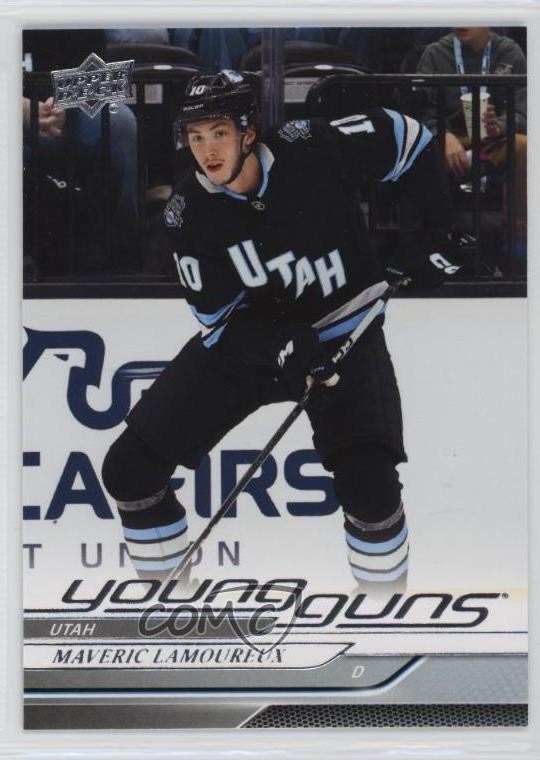2024-25 Upper Deck Series 2 Young Guns Maveric Lamoureux #487 Rookie RC