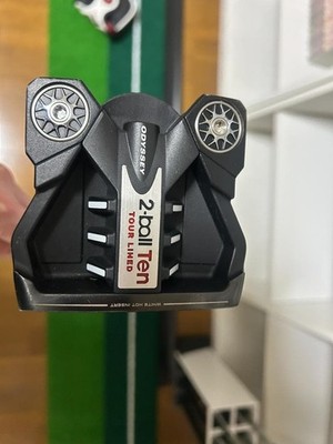 Odyssey 2-Ball Ten Tour Lined Putter With Cover | eBay
