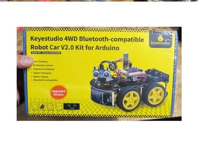 Keyestudio Robot Car V2.0 Kit for Arduino 4WD Bluetooth MIP
