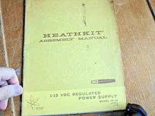Heathkit IP-18 1-15 VDC regulated power supply
