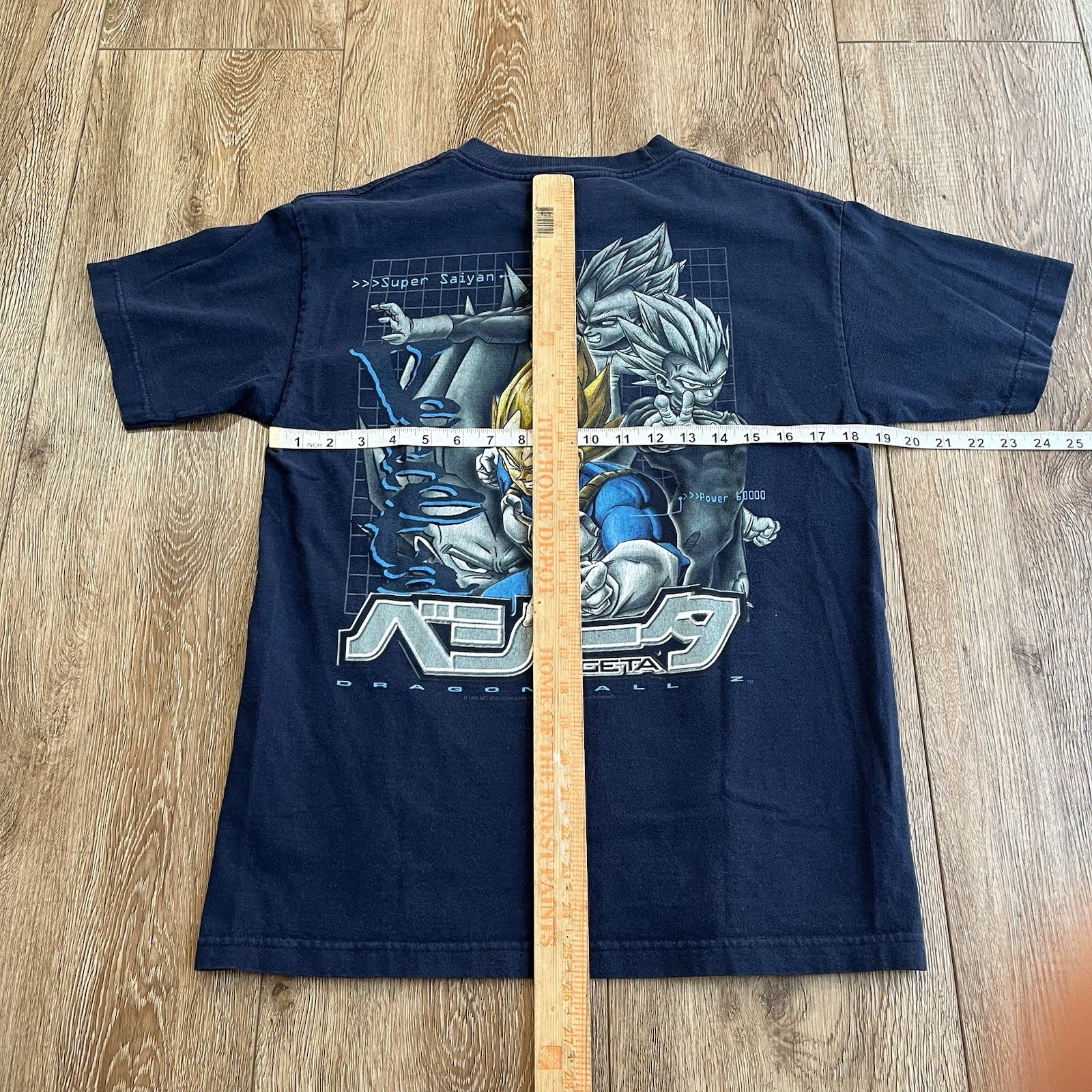 Vintage 1998-2000 Dragon ball Z Vegeta Super Saiyan Tee Medium image 7