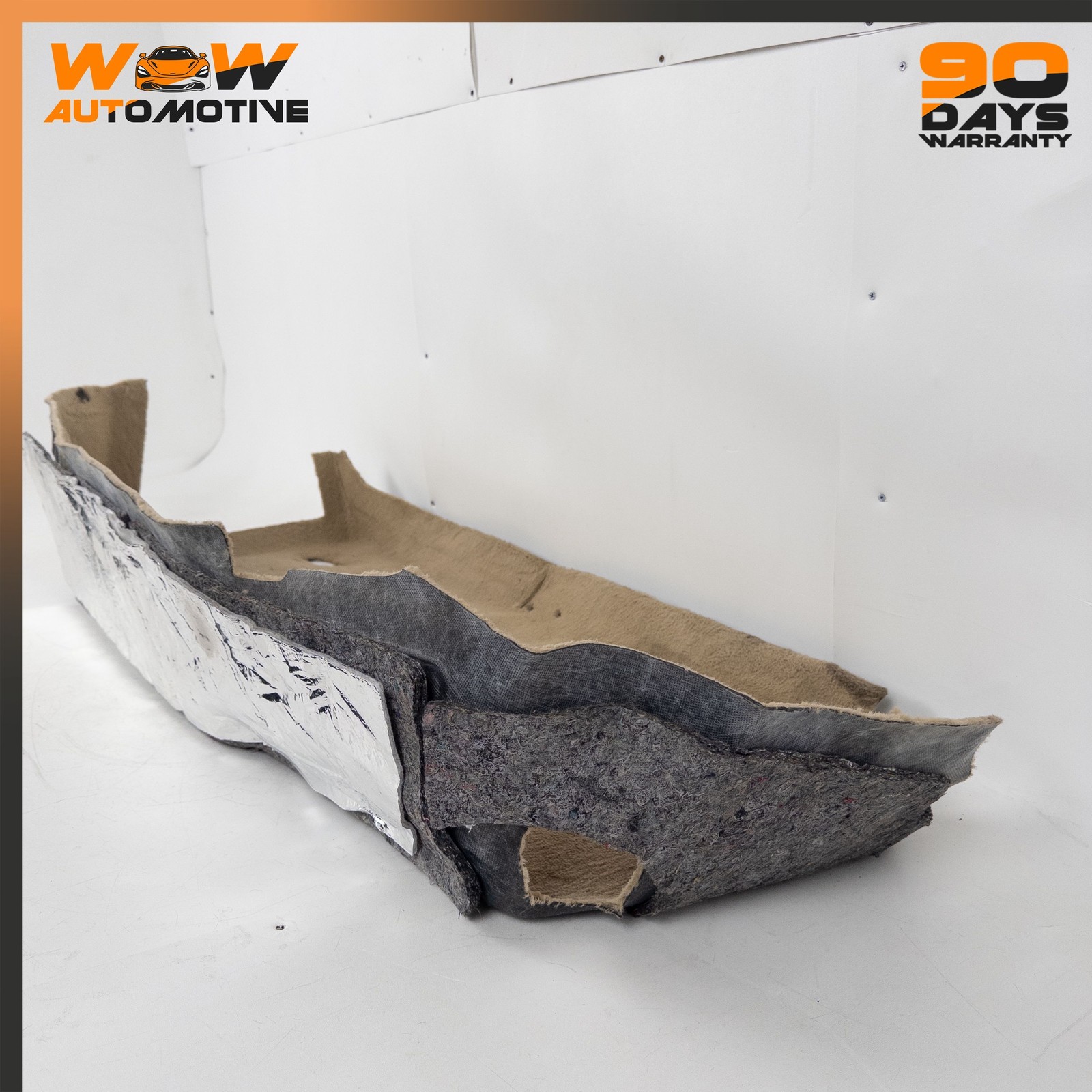 05-12 CHEVROLET CORVETTE C6 FRONT LEFT DRIVER SIDE FLOOR CARPET PANEL BEIGE OEM