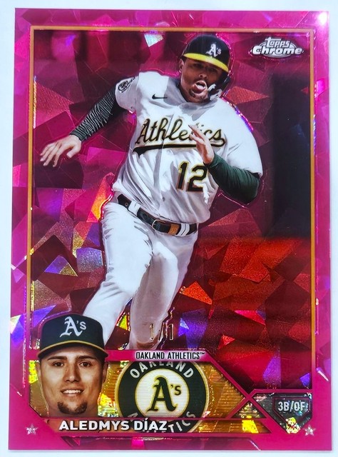 2023 Topps Chrome Sapphire #USCS118 Aledmys Diaz "PADPARADSCHA" 1/1
