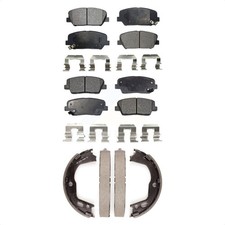 Transit Auto KFN-100745 Brake Pad Sets 4-Wheel Set Front & Rear for Hyundai