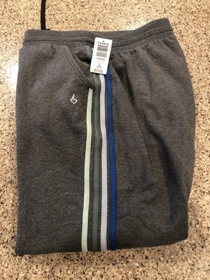 Torrid Jogger Pants Fleece Sz 2 Gray With Multi Stripe
