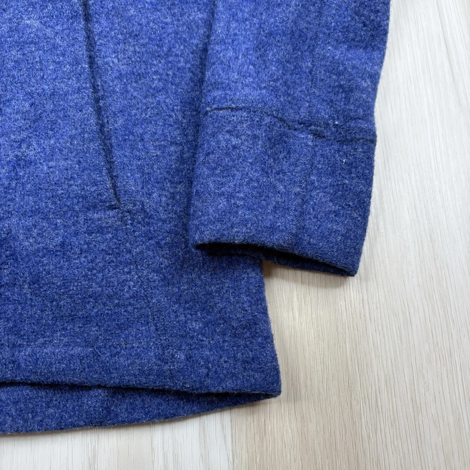 Ibex Merino Wool Reese Pullover Baselayer Hiking Blue Hoodie Women’s Size XS - Image 3 of 4