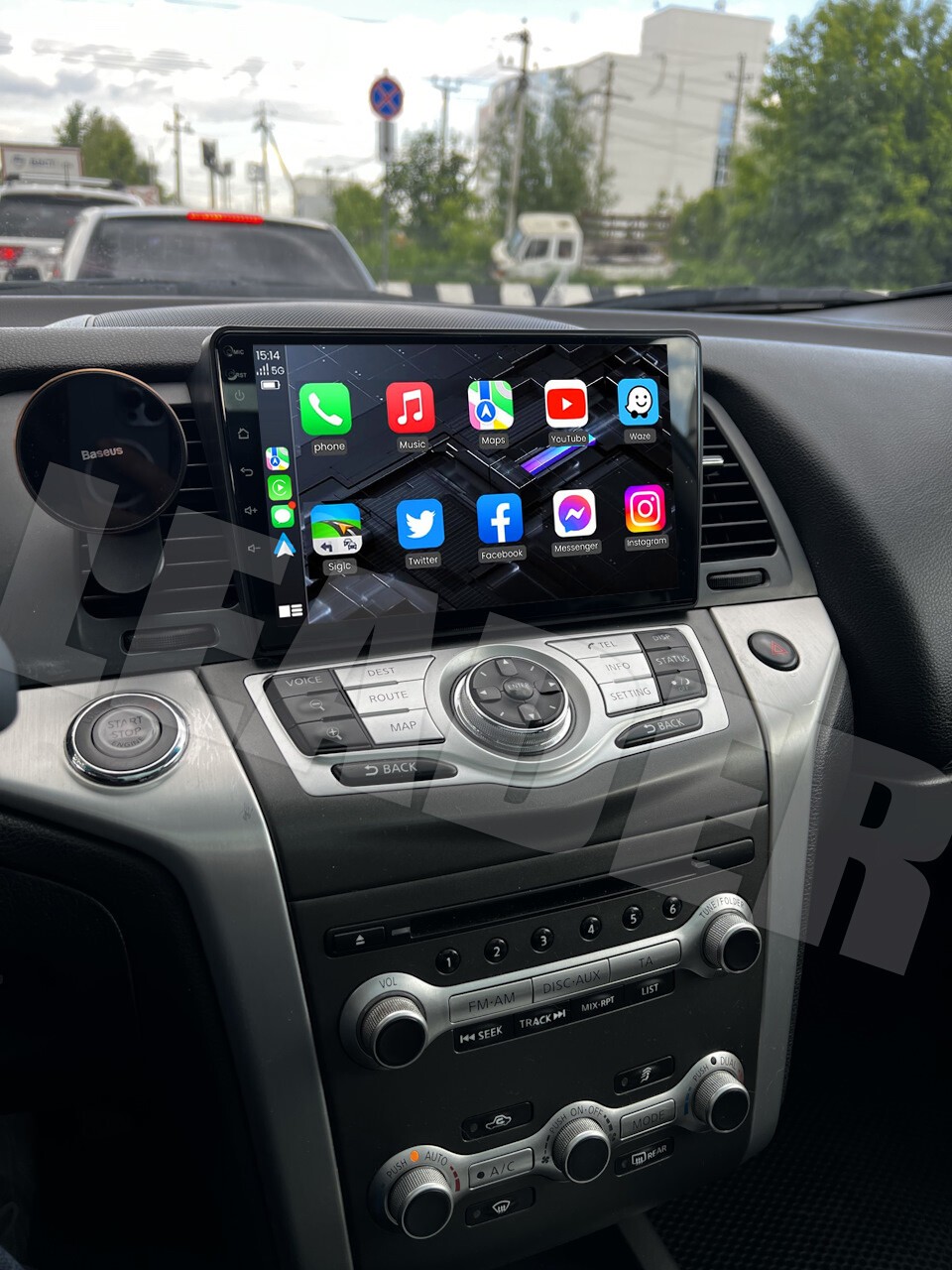 4+64G For 2009-2014 Nissan Murano Z51  CarPlay & Android Auto, Car Radio WIFI