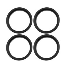 X AUTOHAUX Car Hub Centric Rings Wheel Bore Center 66.6 to 57.1 mm, black