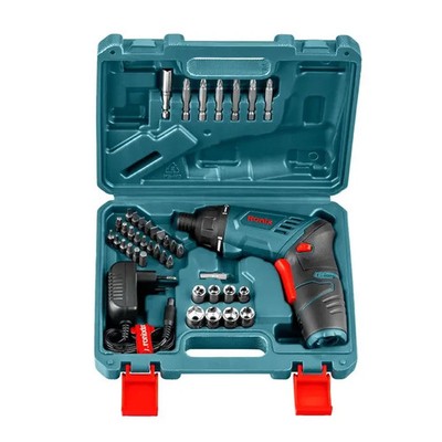 Ronix Tools Akku Schrauber 3,6 V/ 1,5 Ah, 5 Nm Knickschrauber mit LED-Leuchte