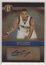 2016-17 Panini Gold Standard Gold Scripts 54/99 Seth Curry #9 Auto 04i0