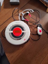 Sony CD Walkman Portable Compact Disc Player Working With All Cords