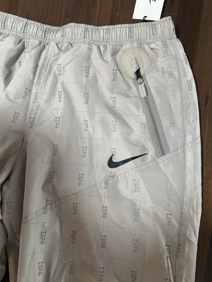 Nike ISPA Adjustable Pants College Grey/Dark Grey Men's Size Large