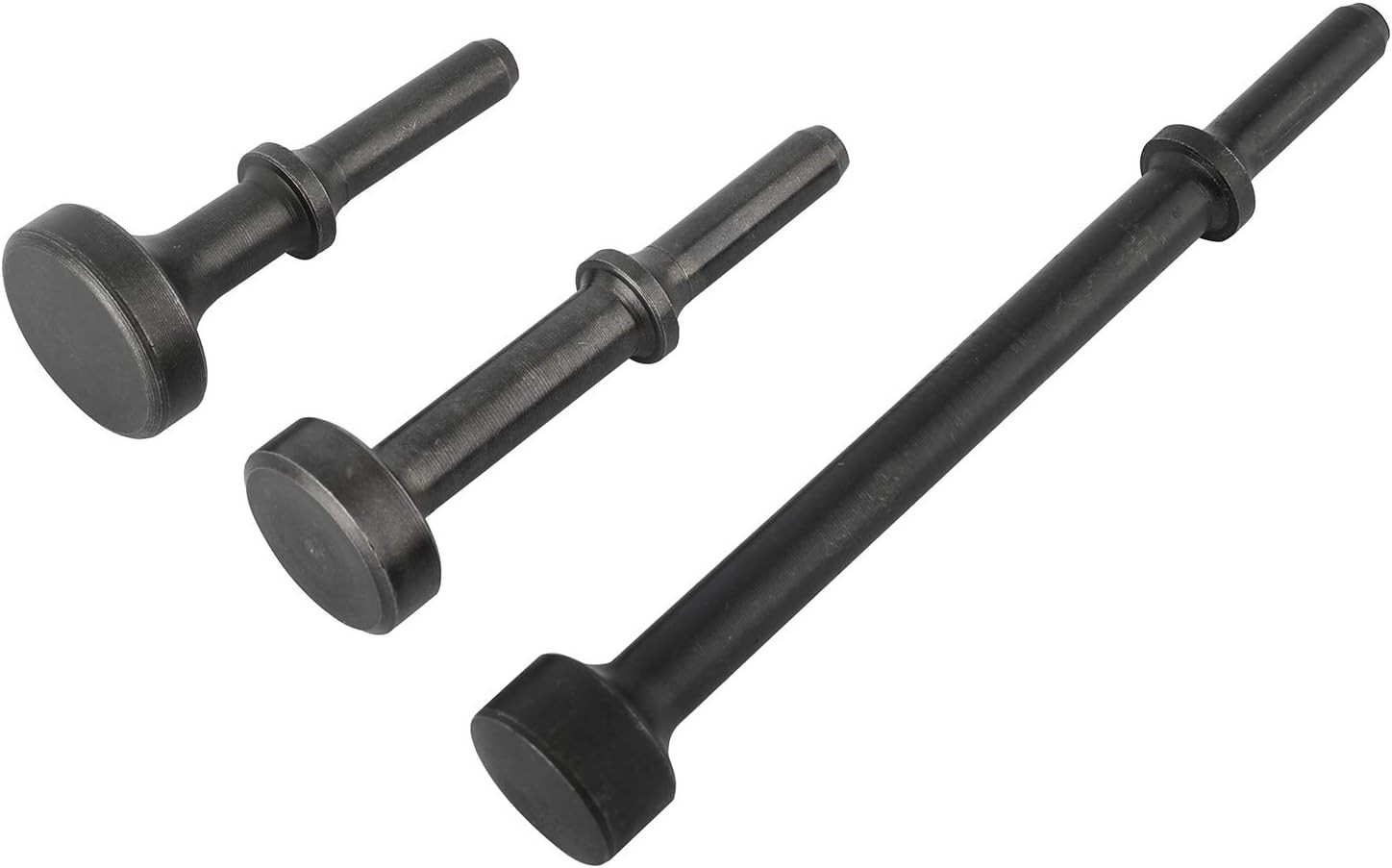 Smoothing Air Hammer Tool Kit Pneumatic Chisel Bits Accessories Clear 