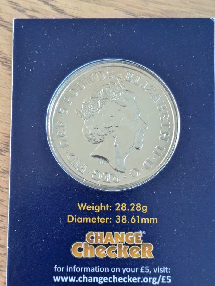 Selection of Westminster Change Checker £5 Five Pounds Bunc Unc Carded ...