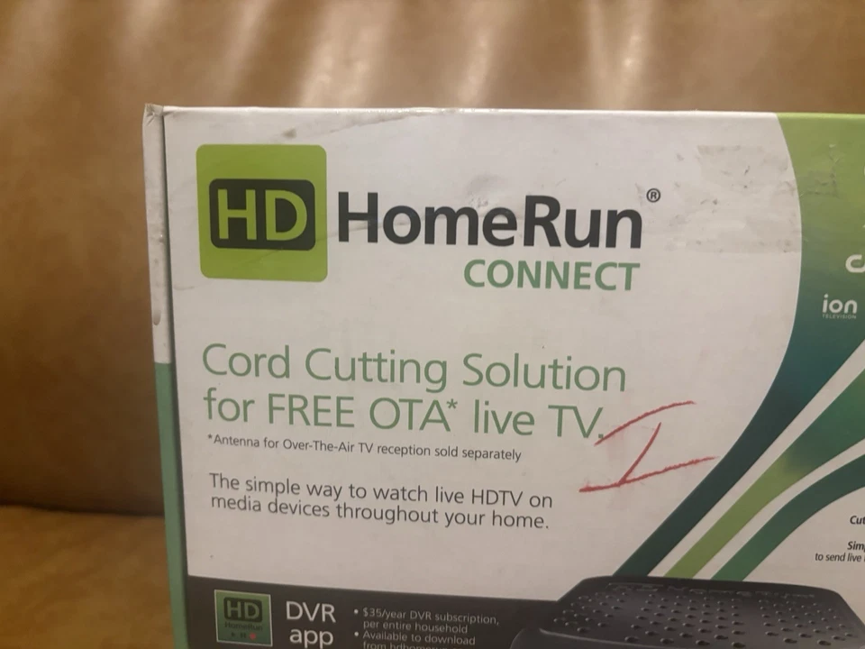 SiliconDust HDHomeRun OTA HDTV Network Tuner Dual ATSC NEW OPEN BOX - Image 2 of 4