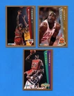 1992-93 Fleer Basketball MICHAEL JORDAN #32, #246, #273 - LOT OF (3) CARDS-NM/MT