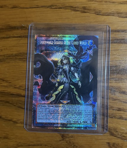 Underworld Goddess of the Closed World [Starlight Rare] BLGG-EN144 YuGiOh Battles of Legend: Glorious Gallery card