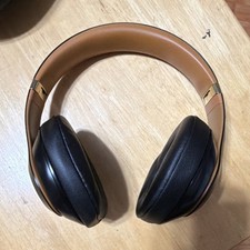 Beats by Dr. Dre Wireless Bluetooth Over-Ear Headphones Black Brown Gold w/ Case