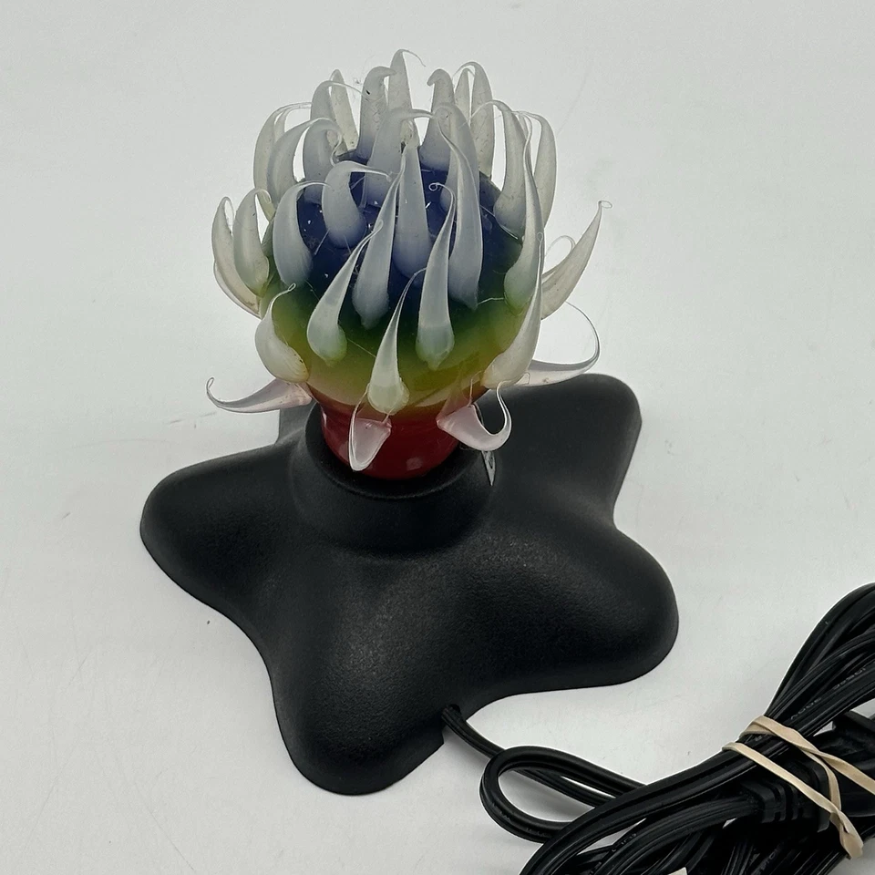 Vintage Y2K Retro Rainbow Spiky Light Bulb Silicone Spikes w/Lamp Base 2003 - Image 3 of 4