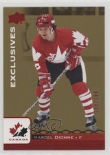 2017 Upper Deck Team Canada Juniors Exclusives Red 168/199 Marcel Dionne HOF 0e3
