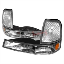 Spec-D Tuning 2LC-RAN98-KS Corner Lights for 98 to 01 Ford Ranger- Chrome - 1...