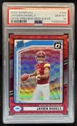 2024 Donruss Jayden Daniels Optic Rated Rookie Preview Red Wave #389 PSA 10