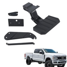Left Folding Retractable Bed Step For 2023-2025 F250 Super Duty Vpc3z-17a958-d