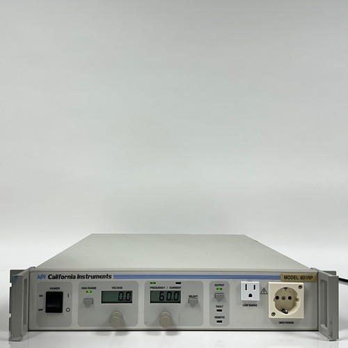 California Instruments 801RP-IF Programmable Single Phase AC Power Source