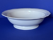 ❤️ Meissen Porzellan Schale weiß tolles Design alte Fußschale Porzellanschale