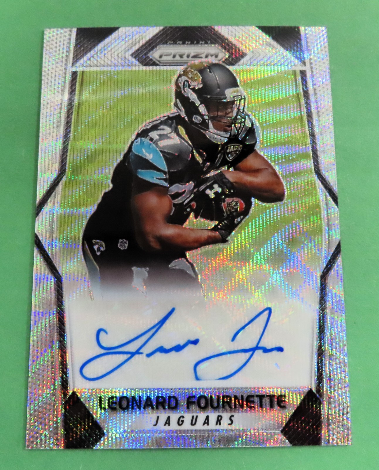 2017 Prizm LEONARD FOURNETTE #RA-LF RC ROOKIE AUTO #026/149 NM-MT Jaguars