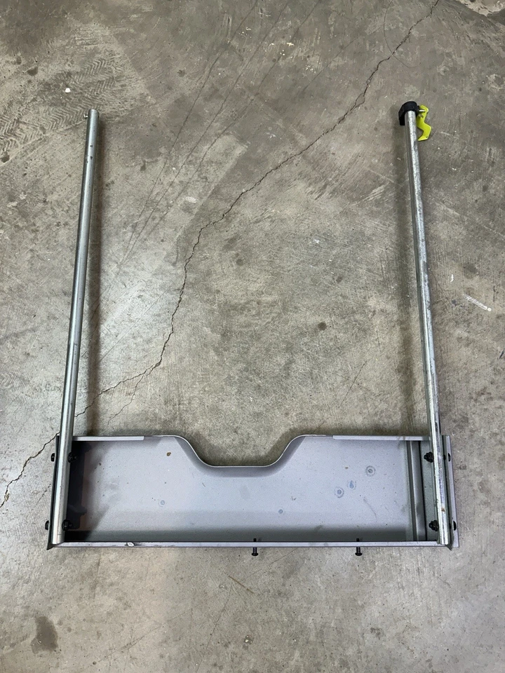 Раздвижной боковой удлинительный стол с стержнями для настольной пилы Ryobi RTS10G 10 дюймов полный комплект - Изображение 2 из 4