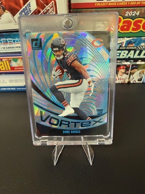 Rome Odunze Panini Donruss Vortex #VORROD Cubic
