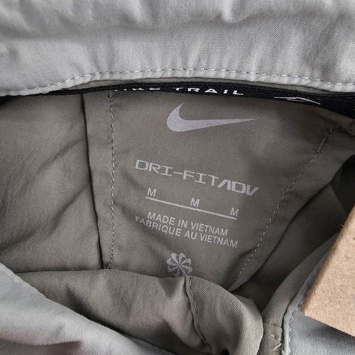 Nike Running Trail Dri-Fit ADV UV Shirt Light Jacket Mens MEDIUM M Green NEW - Picture 6 of 13